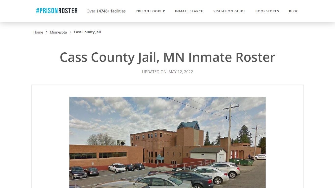 Cass County Jail, MN Inmate Roster